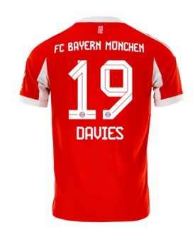 Billige Fotballdrakt Bayern Munich Alphonso Davies #19 Replika Hjemmedrakt 2025-26 Kortermet Billige Fotballdrakt Bayern Munich Alphonso Davies #19 Replika Hjemmedrakt 2025-26 Kortermet